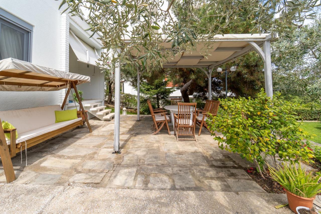 Villa Elia Kavala - Mediterranean Holiday Villa PalaiónTsiflíkion Extérieur photo