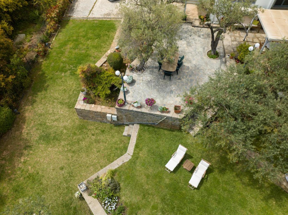 Villa Elia Kavala - Mediterranean Holiday Villa PalaiónTsiflíkion Extérieur photo