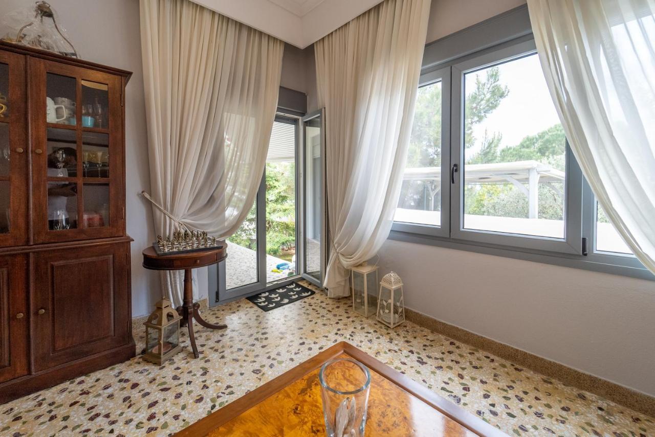Villa Elia Kavala - Mediterranean Holiday Villa PalaiónTsiflíkion Extérieur photo
